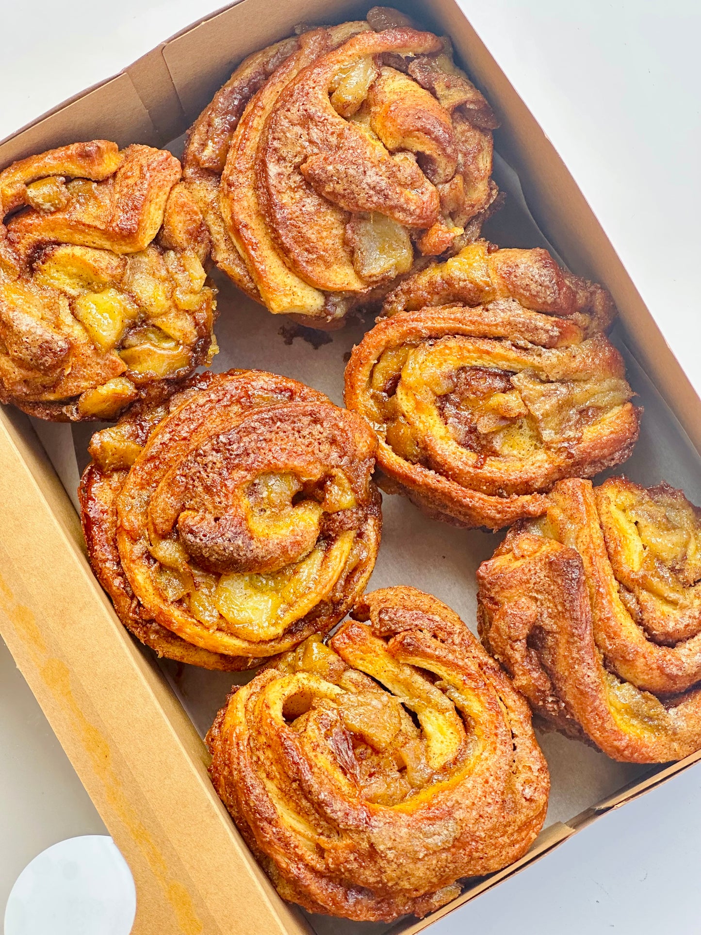 PEAR HONEY CARDAMOM BUN