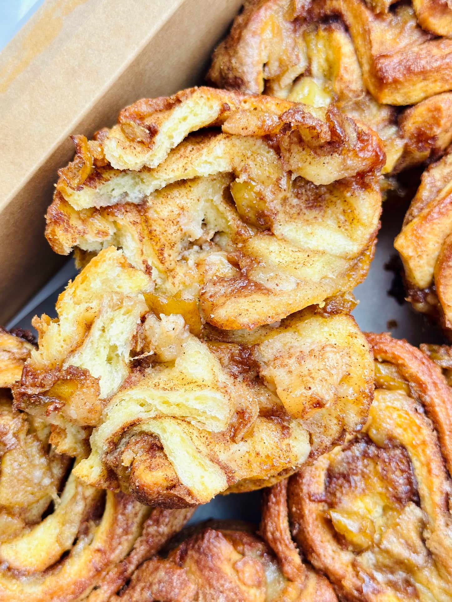 PEAR HONEY CARDAMOM BUN
