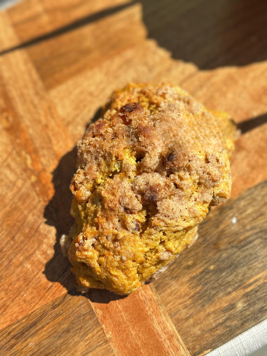 Pumpkin Carrot Cake Scones