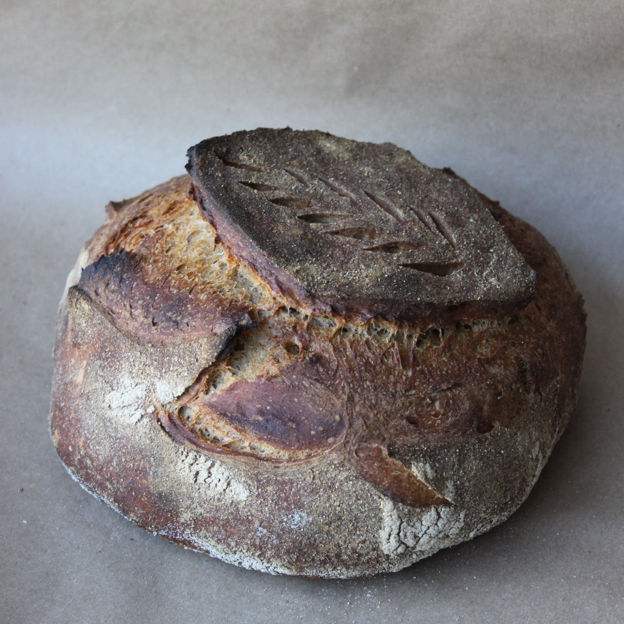 100% WHOLE WHEAT SOURDOUGH