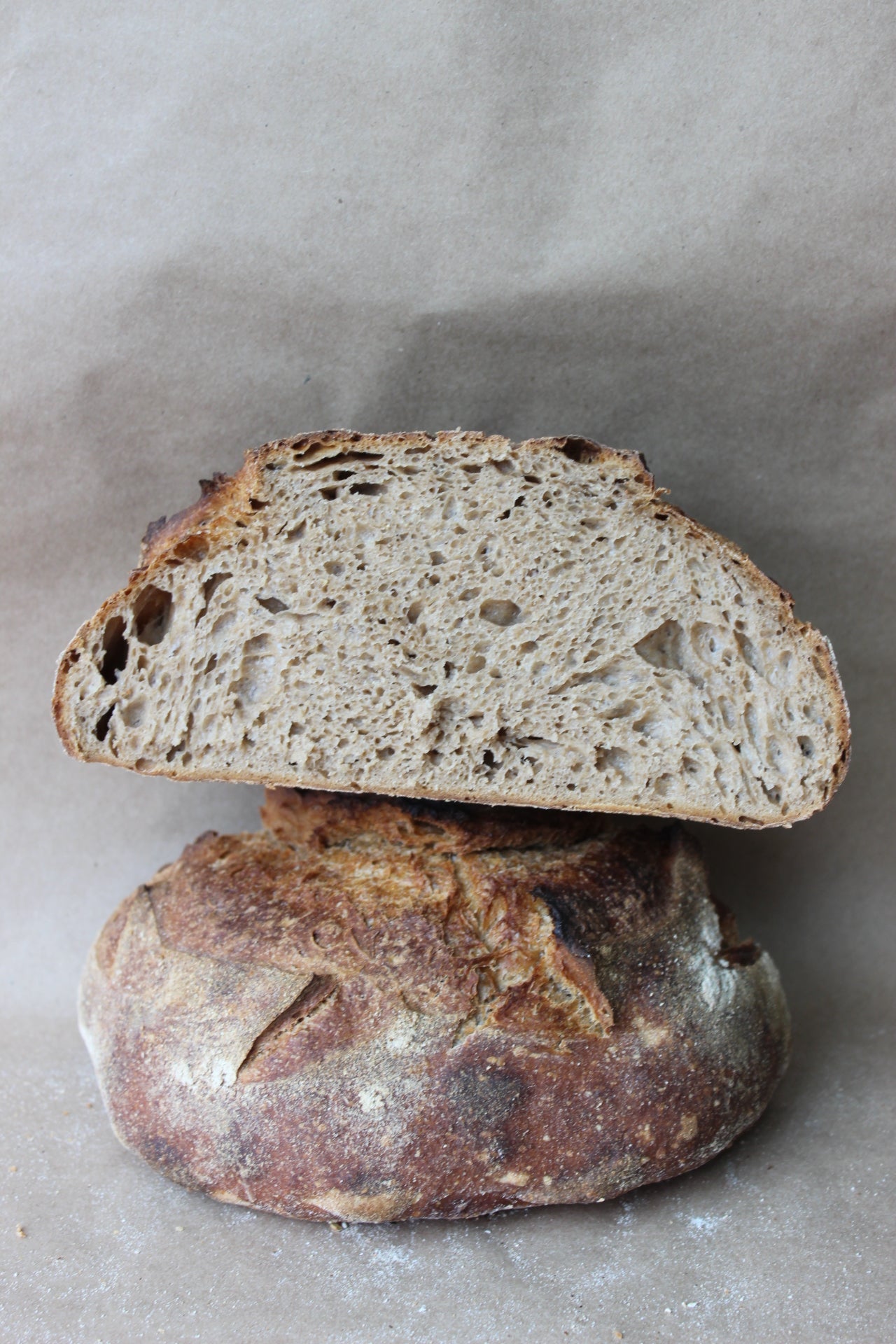 100% WHOLE WHEAT SOURDOUGH