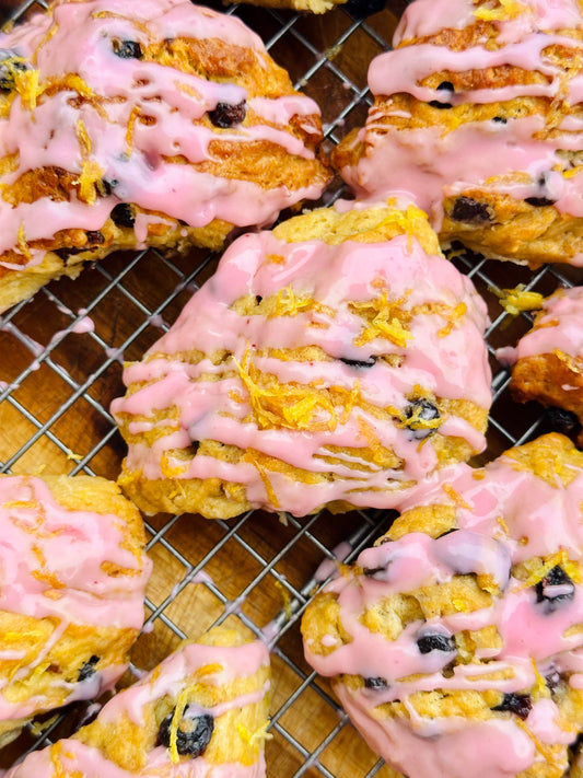LEMON BLUEBERRY SCONE